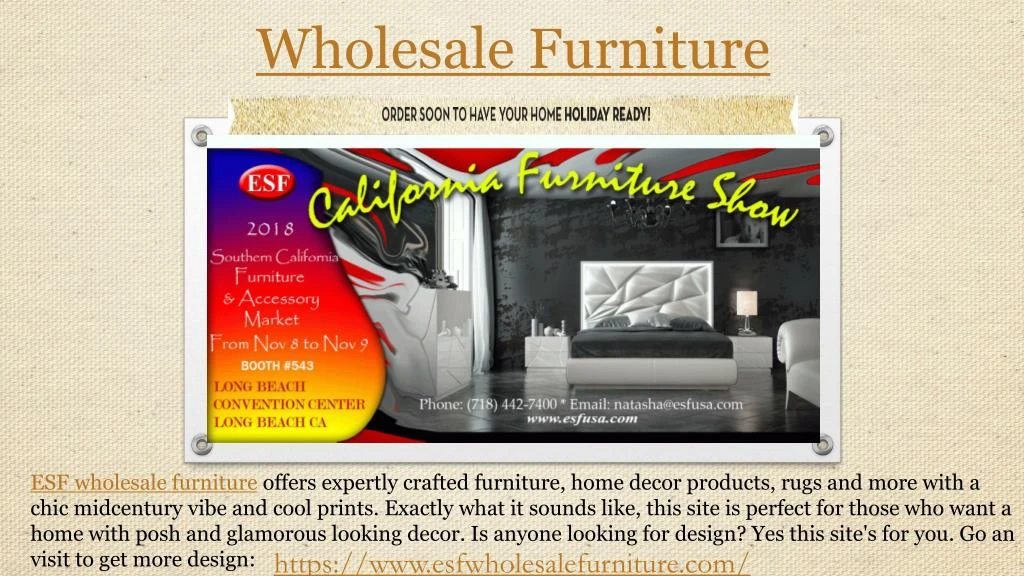 wholesale furniture