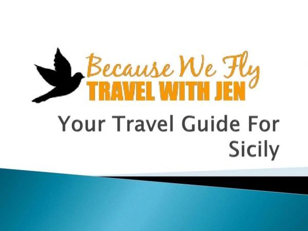 Your Travel Guide For Sicily