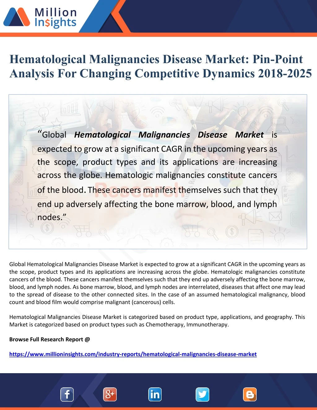 hematological malignancies disease market
