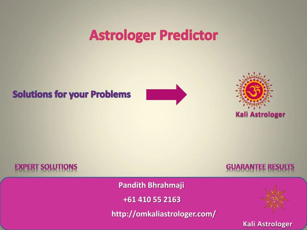 astrologer predictor