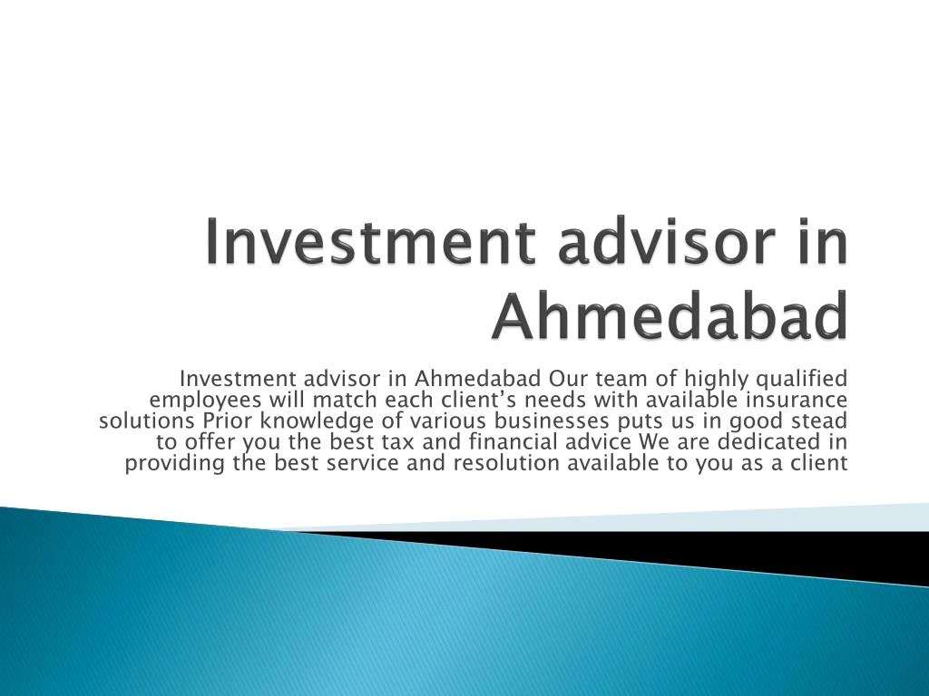 investment advisor in ahmedabad