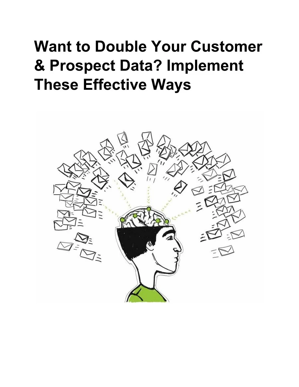 want to double your customer prospect data