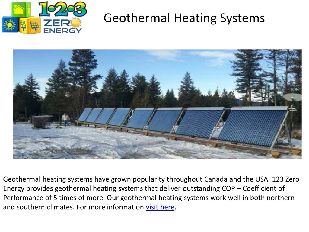 geothermal heating systems