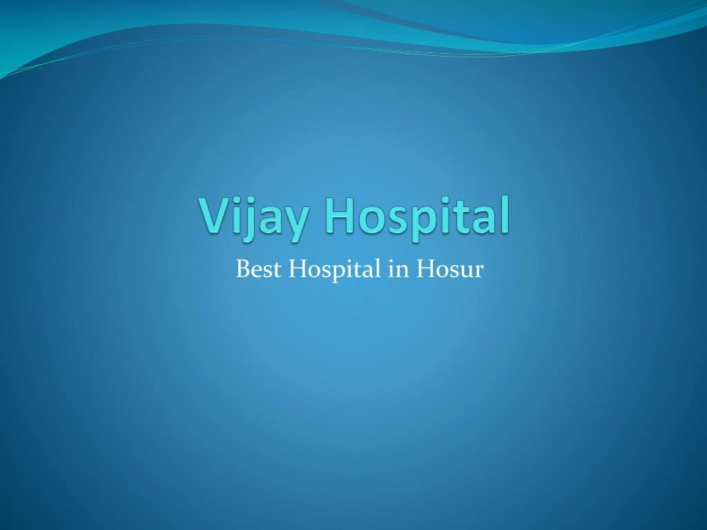 vijay hospital