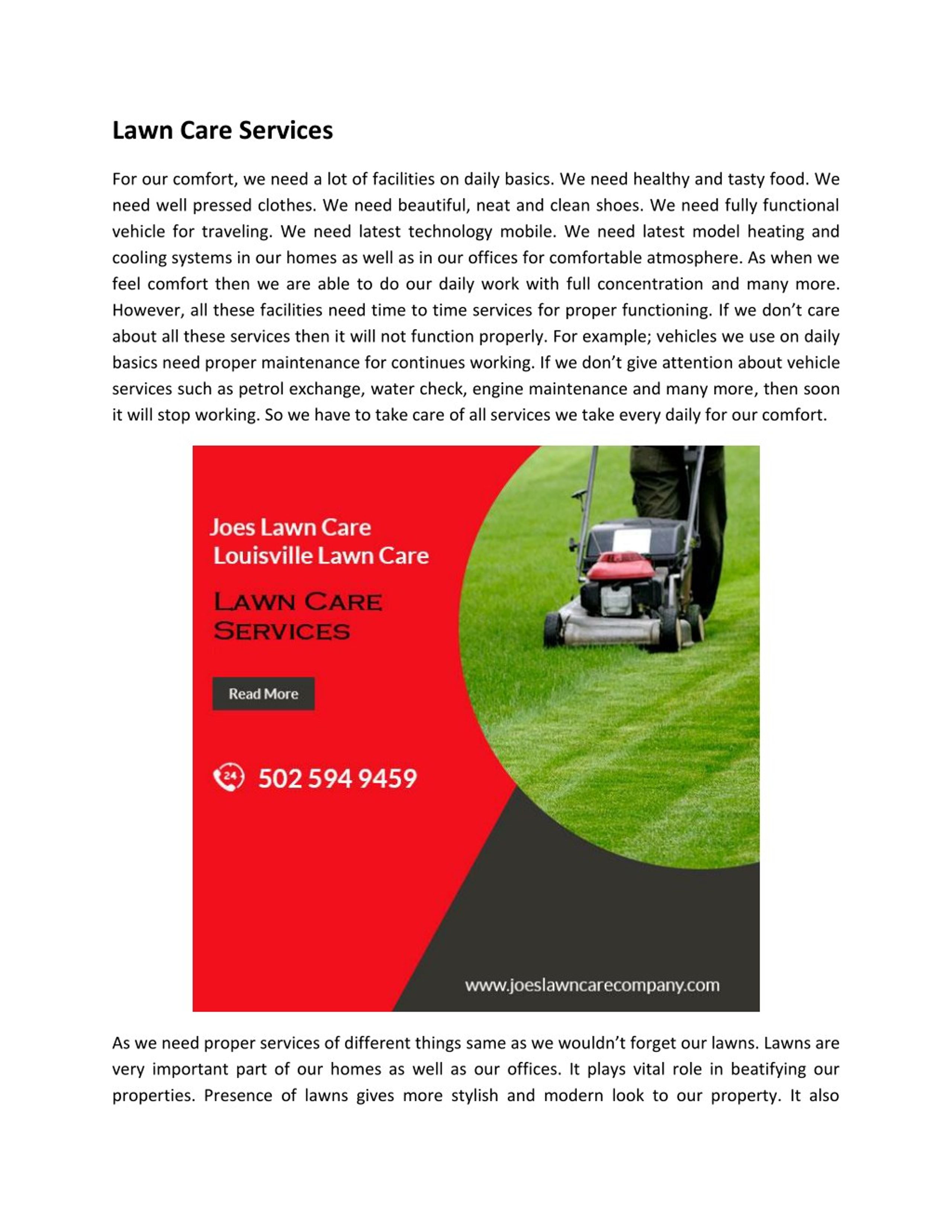 PPT - Lawn Care Services PowerPoint Presentation, free download - ID ...