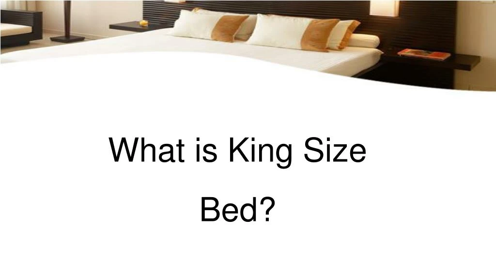 what is king size bed