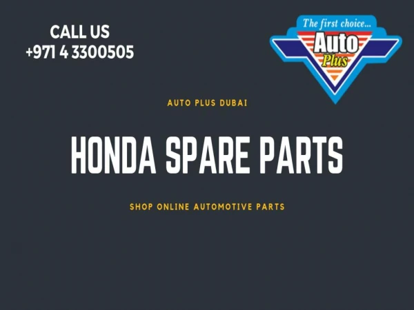 Honda Spare Parts Manufacturer