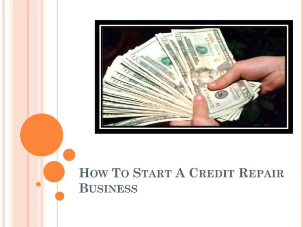 Know how to start a successful credit repair business