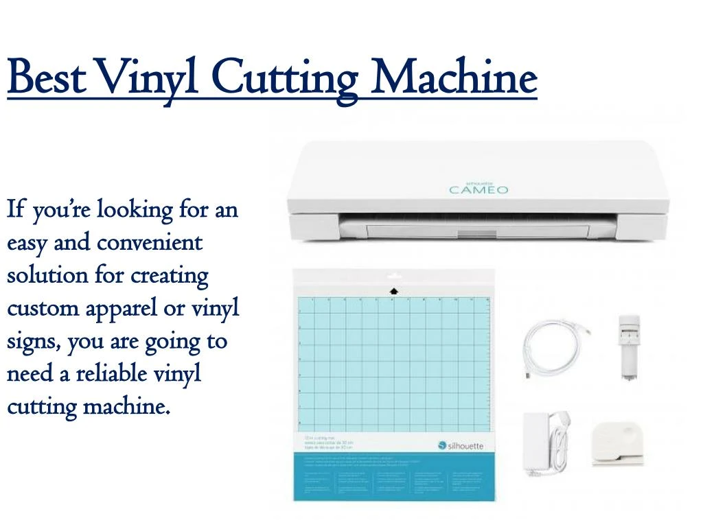 best vinyl cutting machine