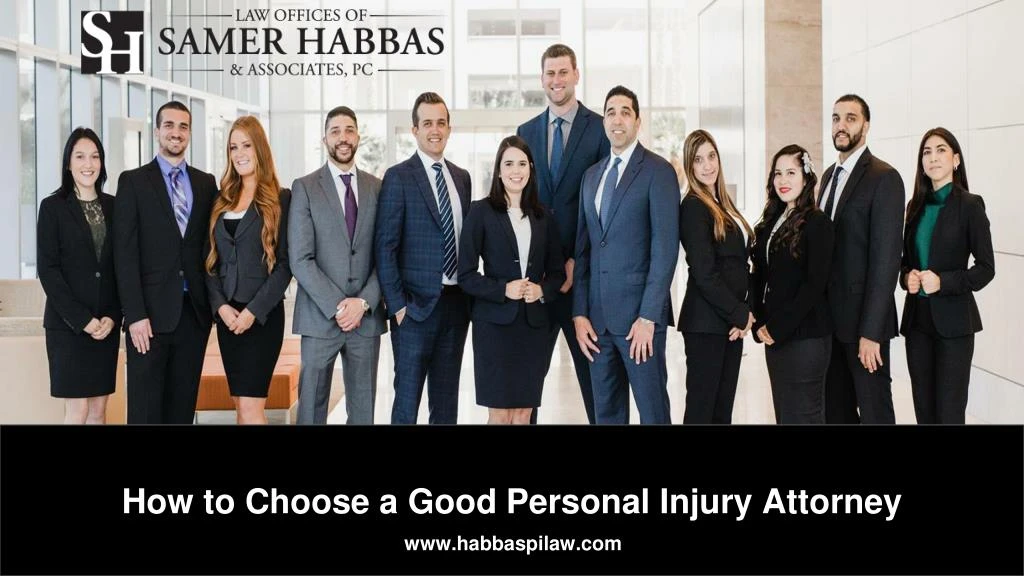 how to choose a good personal injury attorney