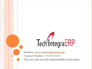best ERP Software Providers in Hyderabad - slide 1