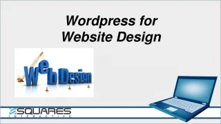 Wordpress for Website Design - slide 1
