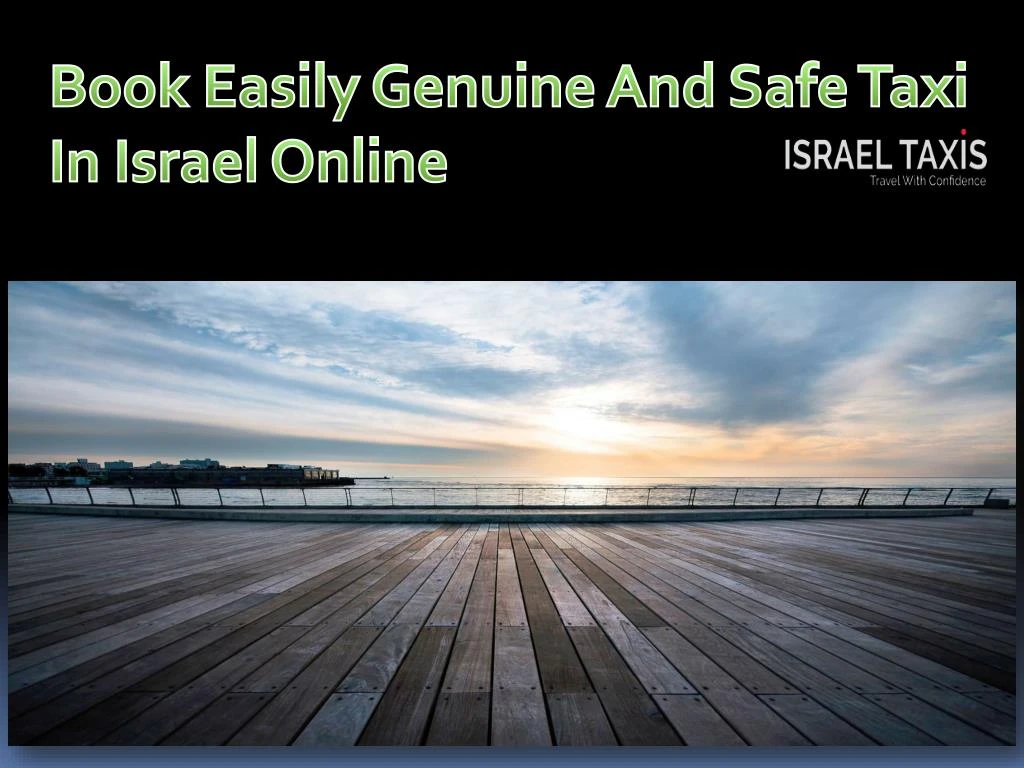 book easily genuine and safe taxi in israel online