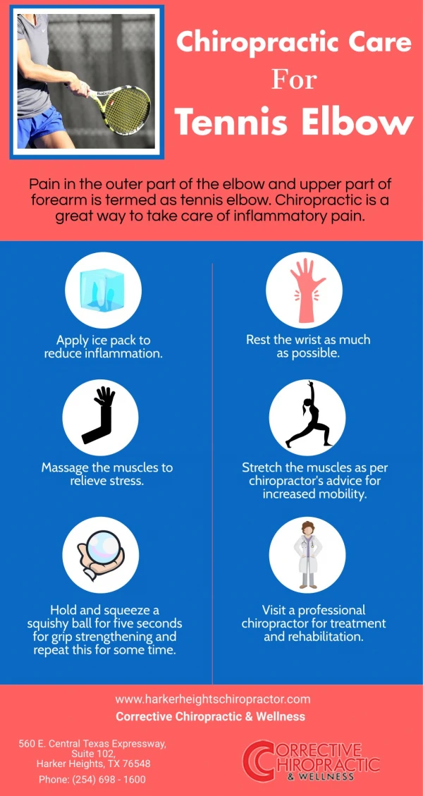 Chiropractic Care For Tennis Elbow