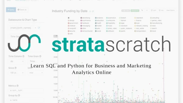 Learn SQL and Python Online with StrataScratch
