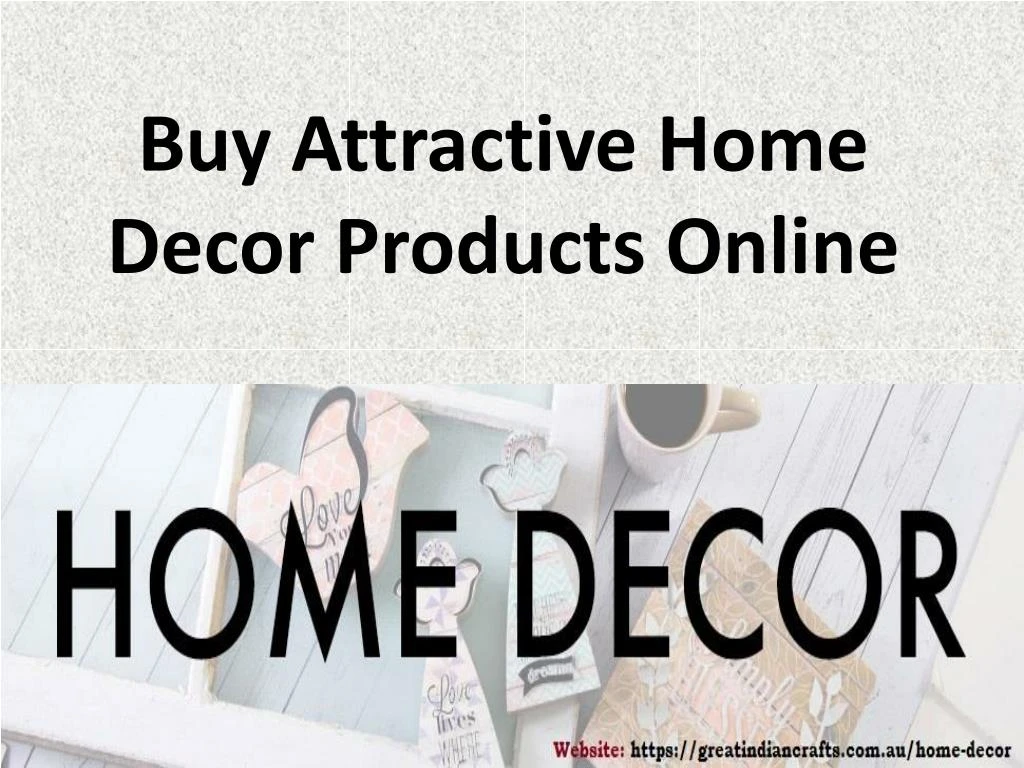 buy attractive home decor products online