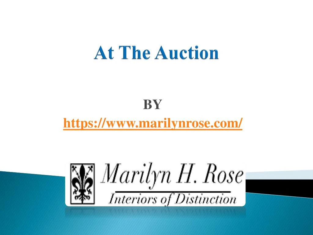 at the auction