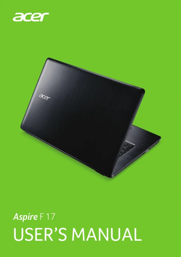 Acer Notebook user manual