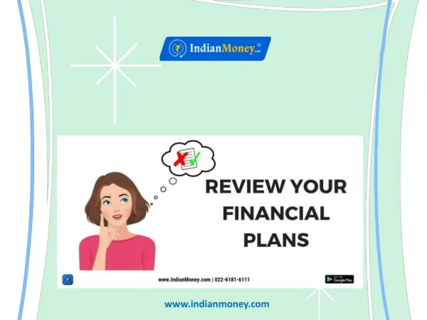 IndianMoney - Review Your Financial Plans with Indian Money