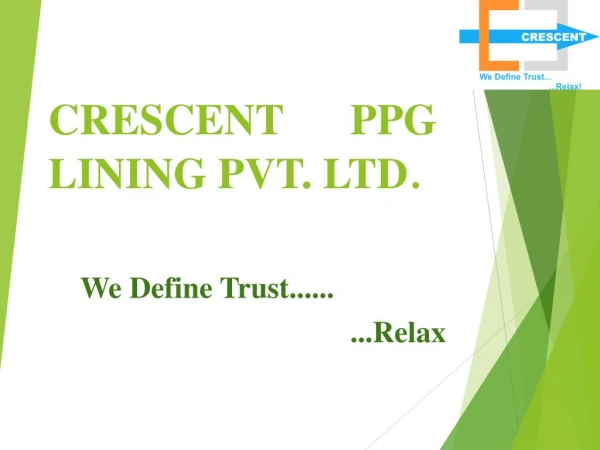 Crescent PPG/FRP lining services Bhopal