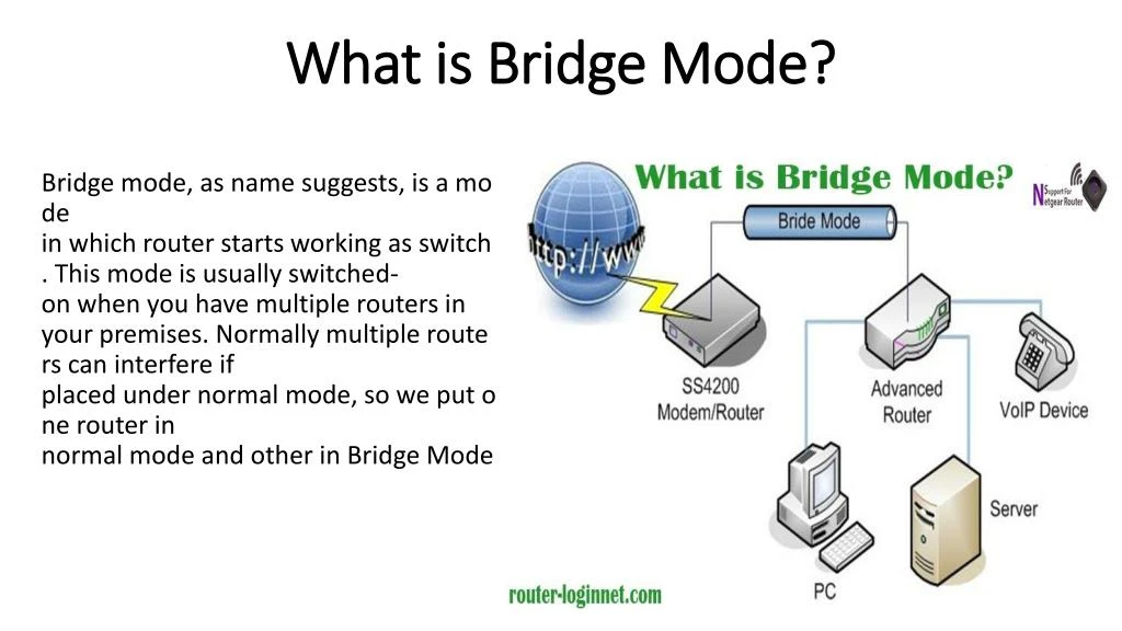 what is bridge mode