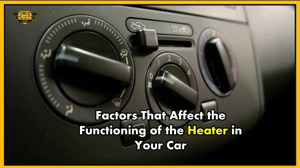 factors that affect the functioning of the heater
