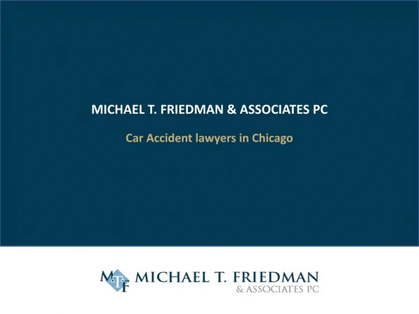 Significance of hiring Car Accident Lawyers in Chicago,IL