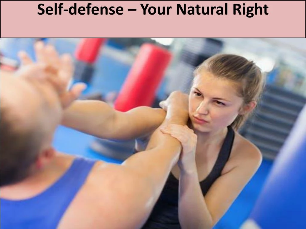 self defense your natural right
