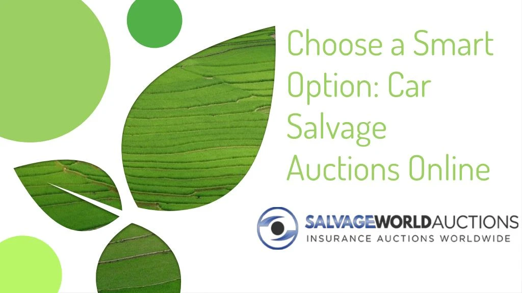 choose a smart option car salvage auctions online