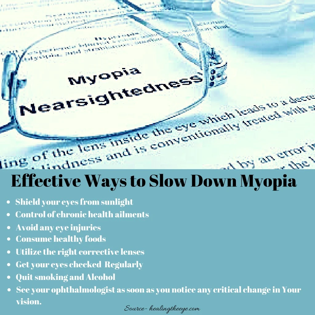 effective ways to slow down myopia