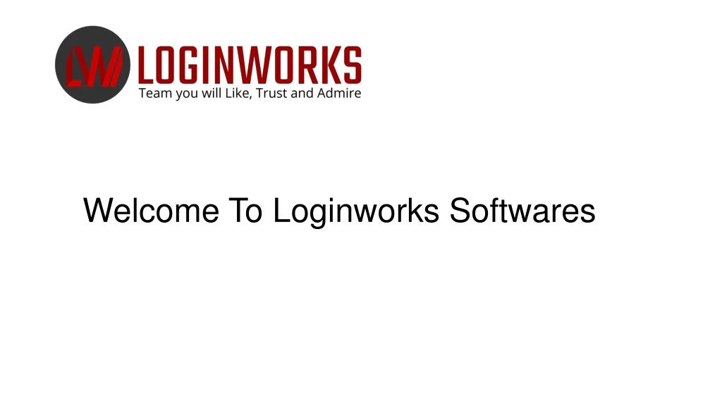 welcome to loginworks softwares