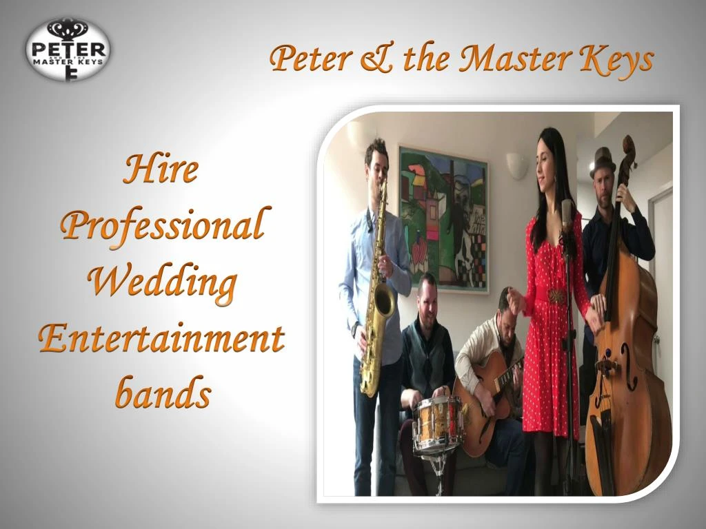 hire professional wedding entertainment bands