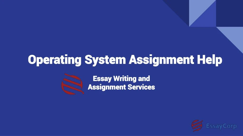 operating system assignment help