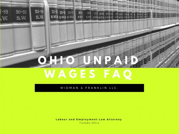Ohio Unpaid Wages FAQs