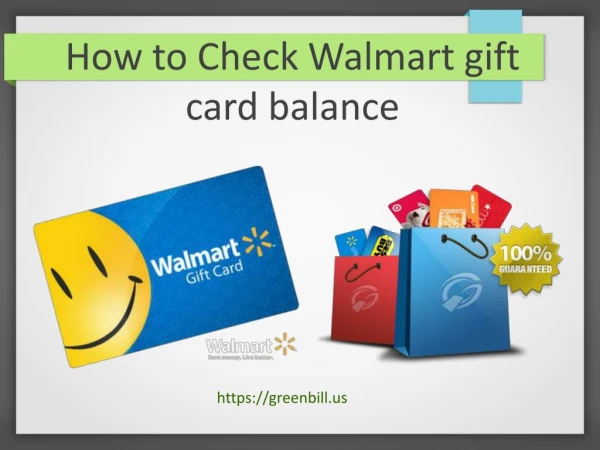 How To Check Walmart Gift Card Balance?