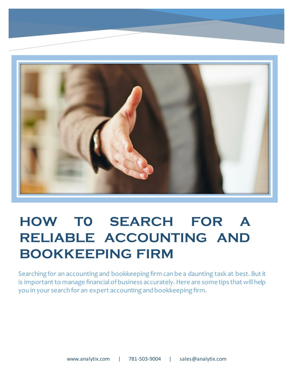how reliable accounting and bookkeeping firm