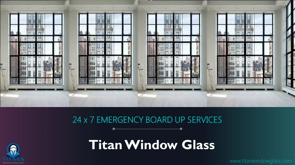 24 x 7 emergency board up services
