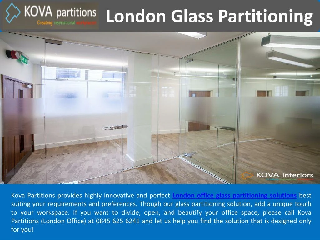 london glass partitioning
