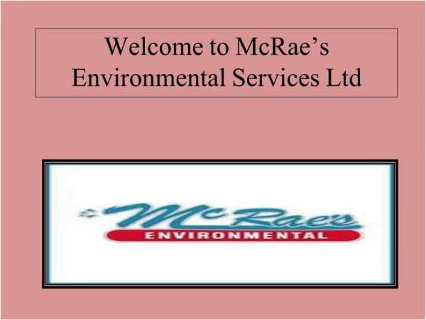 Hydrovac Truck in Richmond - McRae’s Environmental Services Ltd