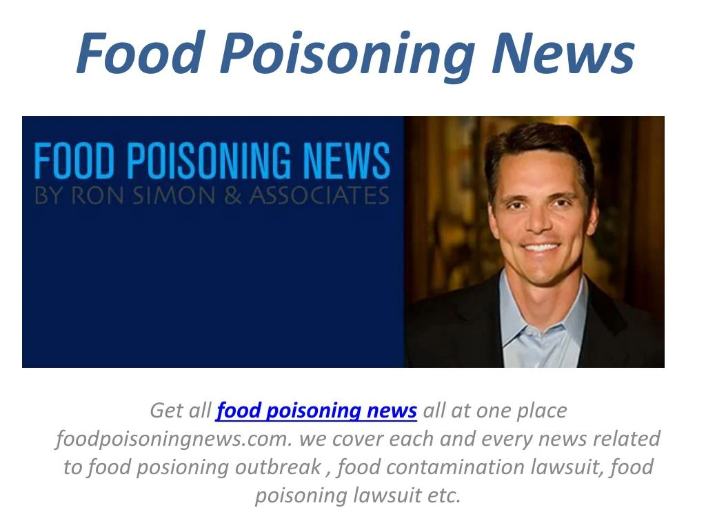 food poisoning news