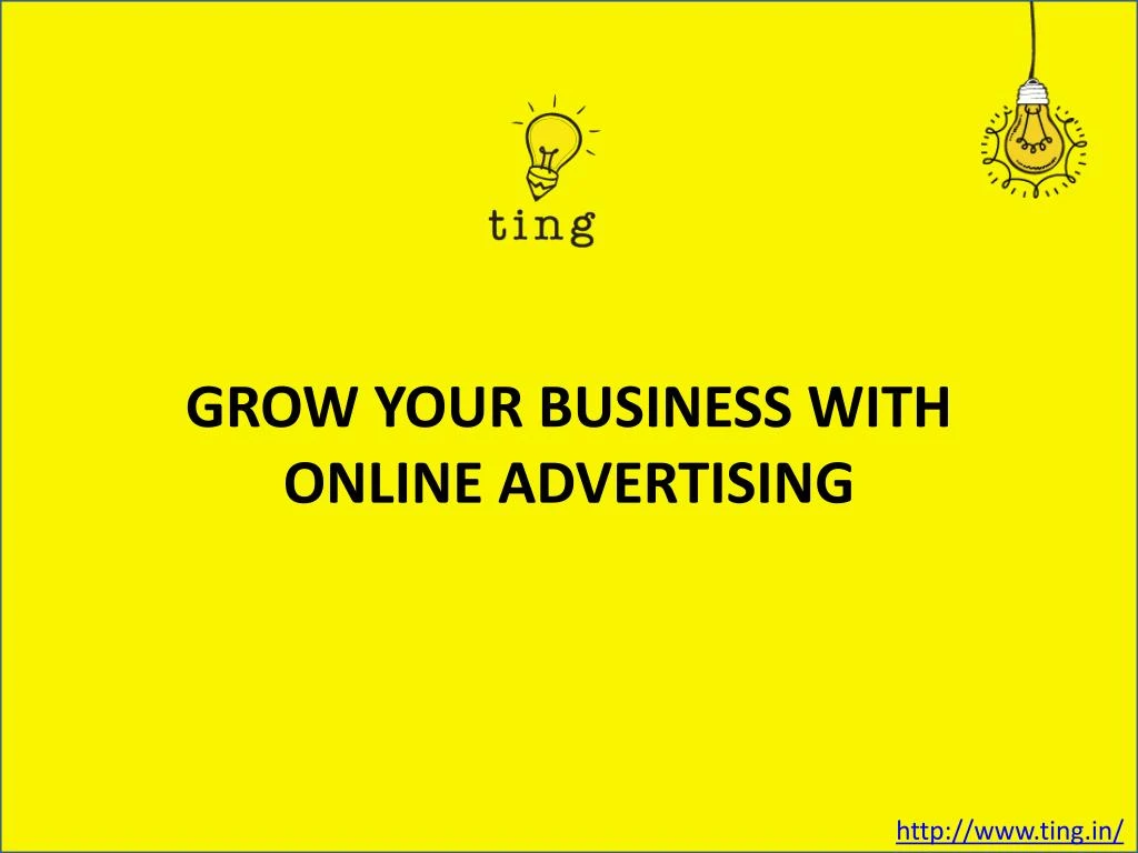 grow your business with online advertising