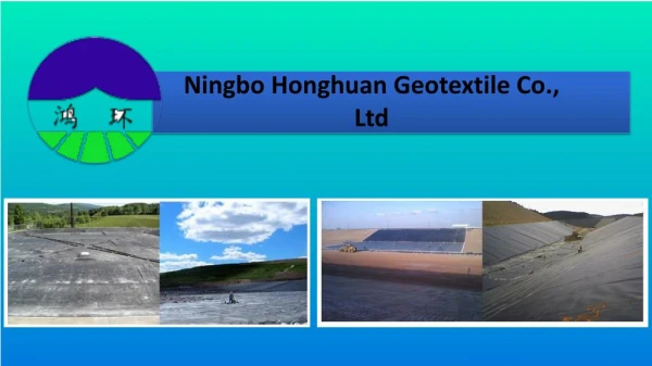 Take Geotextile Filter Fabric from Ningbo Honghuan Geotextile