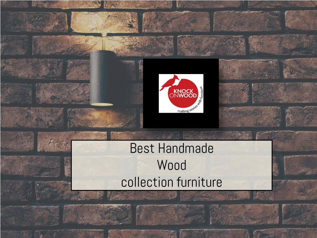 best handmade wood collection furniture