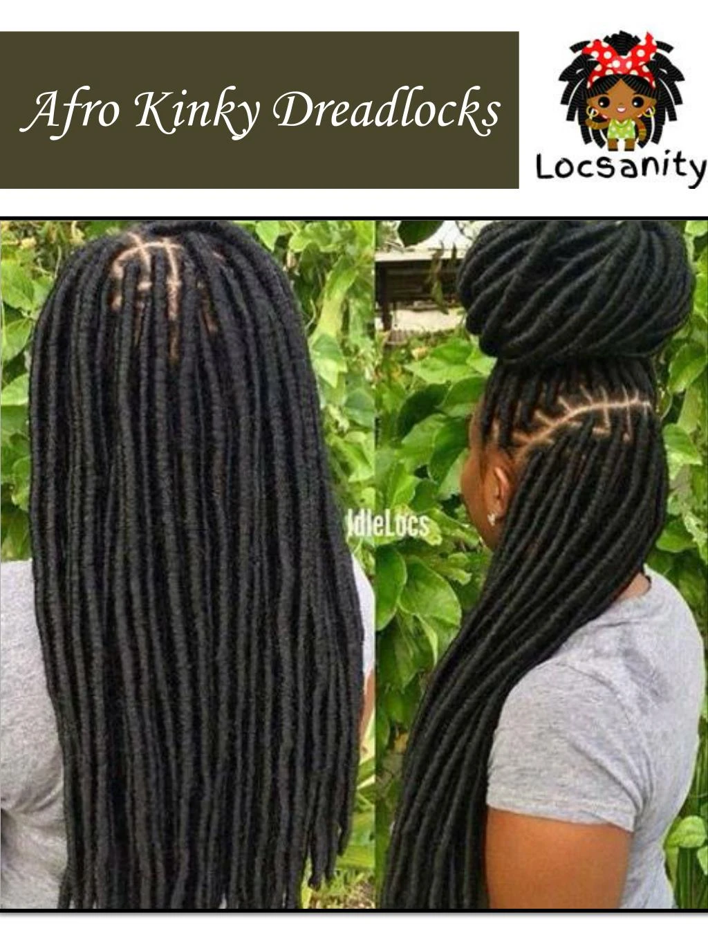 afro kinky dreadlocks