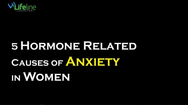 5 harmone problems cause anxiety in women