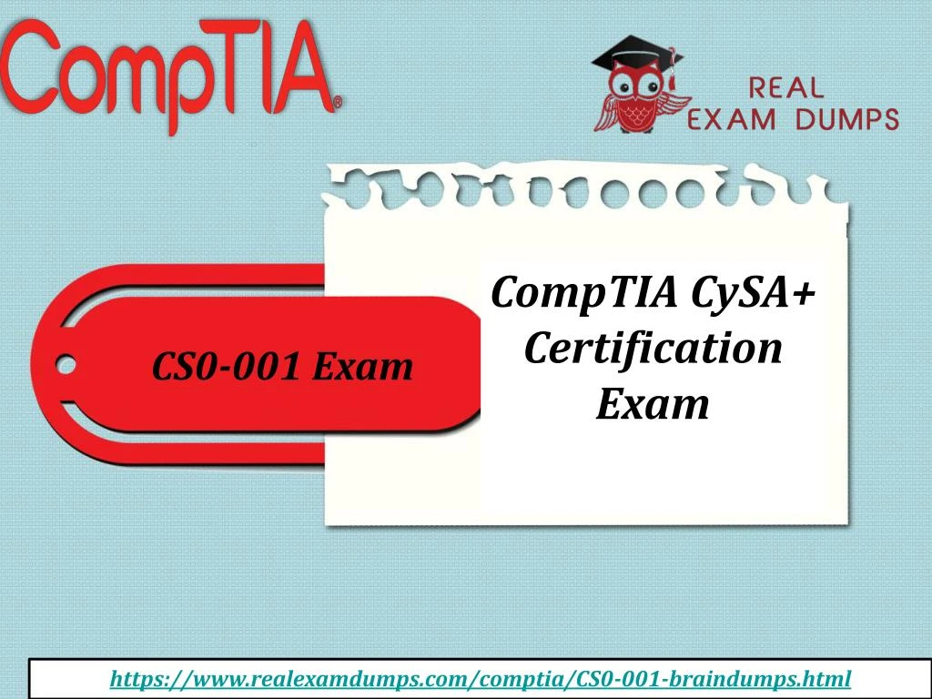 comptia cysa certification exam
