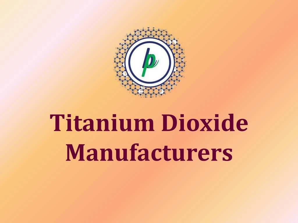 titanium dioxide manufacturers
