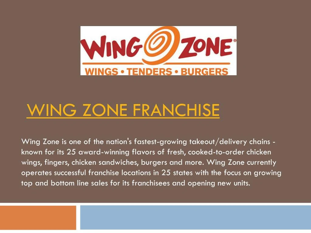 wing zone franchise