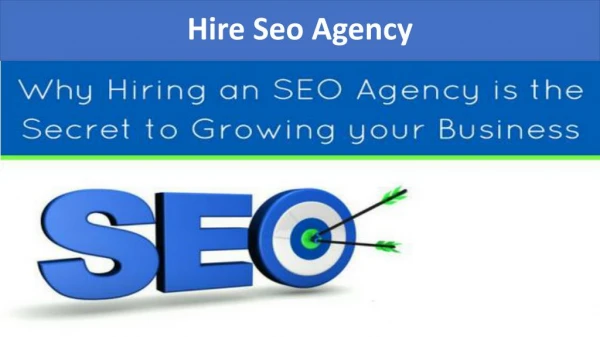 Hire Seo Agency