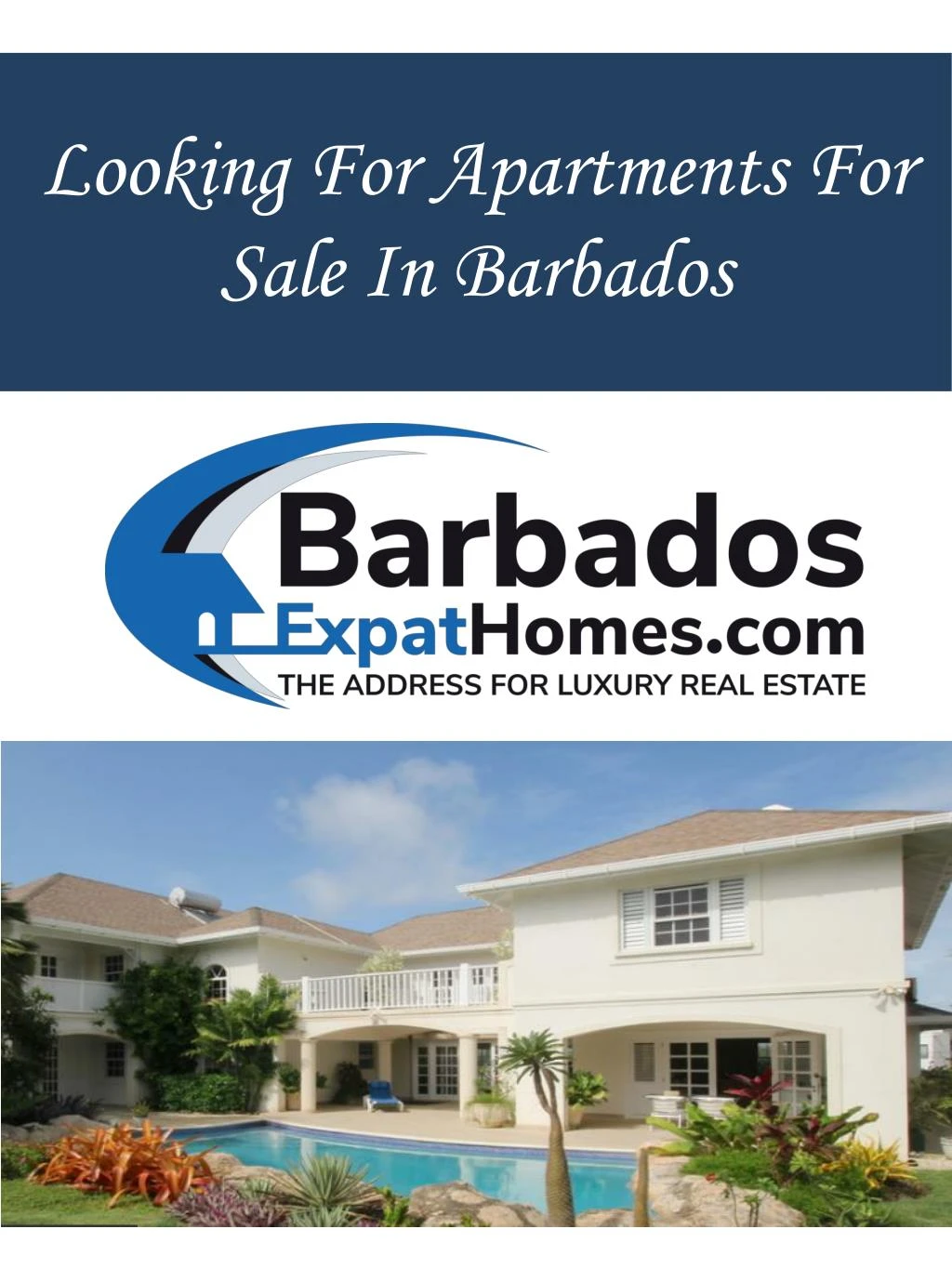 looking for apartments for sale in barbados